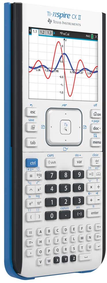 TI-Nspire CX II Color Graphing Calculator with Student Software ...