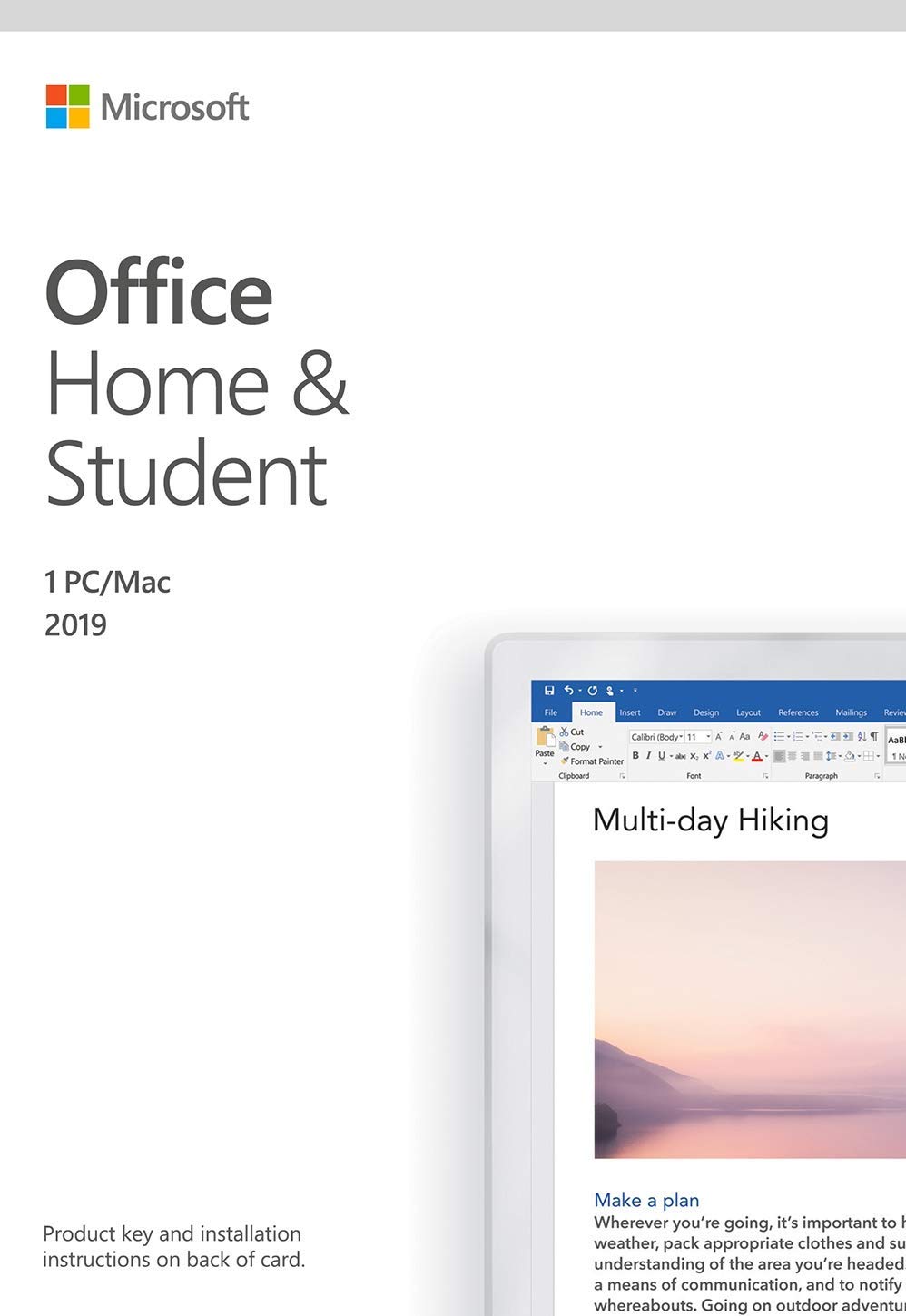 how to activate microsoft office home and business 2019