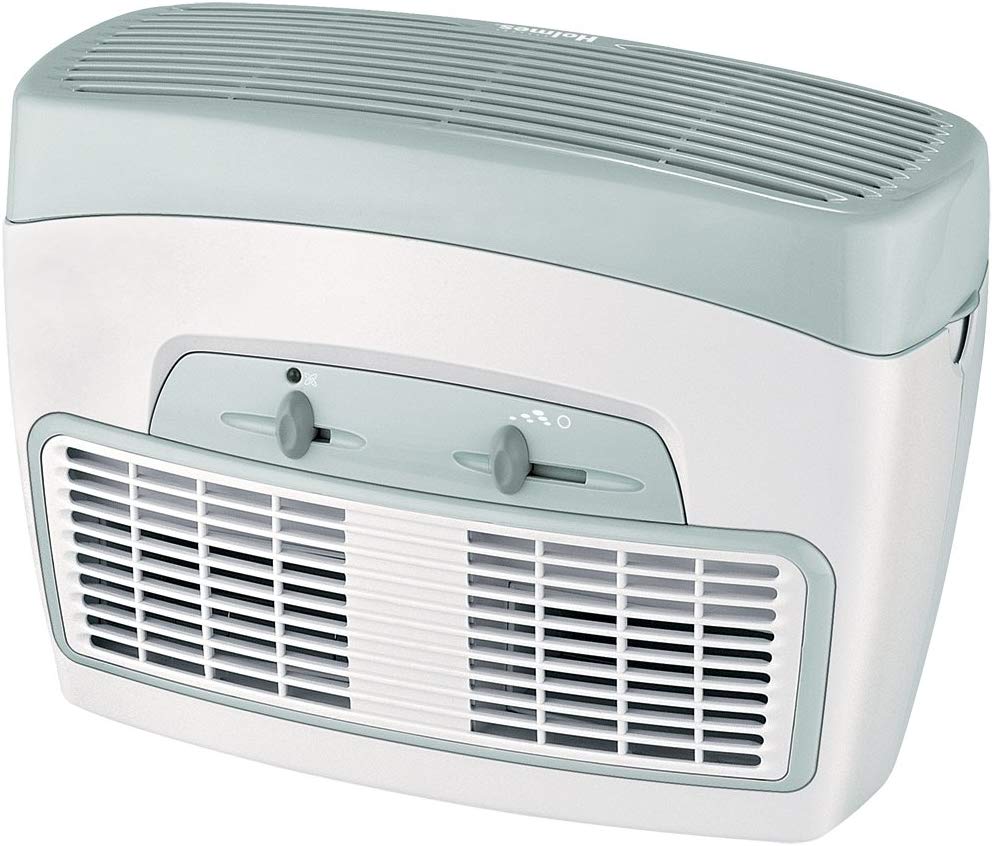 Holmes Small Room 3-Speed HEPA Air Purifier with Optional Ionizer